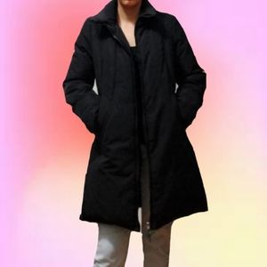 Via Spiga Black Down Winter Coat, size M